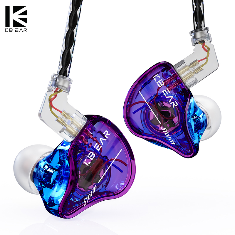 Audio Music Google - KBEAR Storm Single Dynamic Driver In-ear