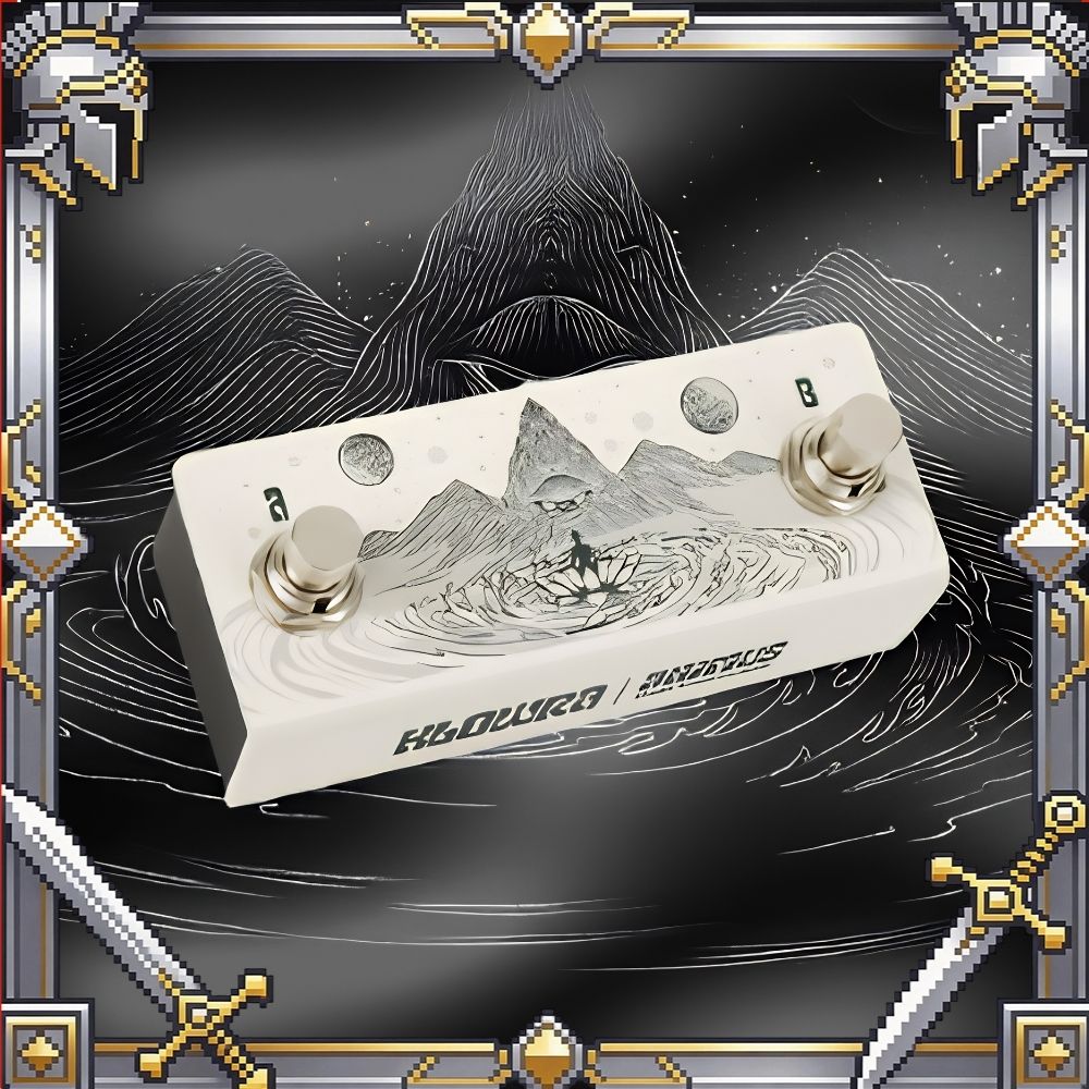 Looper Pedal Guitar - KLOWRA Animus Dual Momentary Footswitch, 3