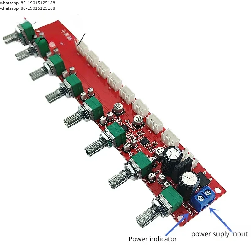Audio Music Mixer - 8 Ways NE5532 Mixing Audio Board
