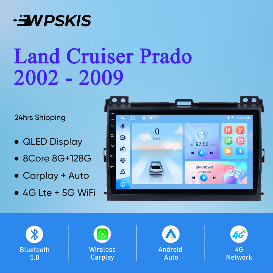 Audio Music To Video - 8Core Android 14 8G+128G For Toyota