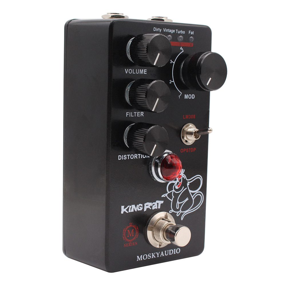 Looper Pedal Guitar - MOSKY King Rat Guitar Effects Fuzz