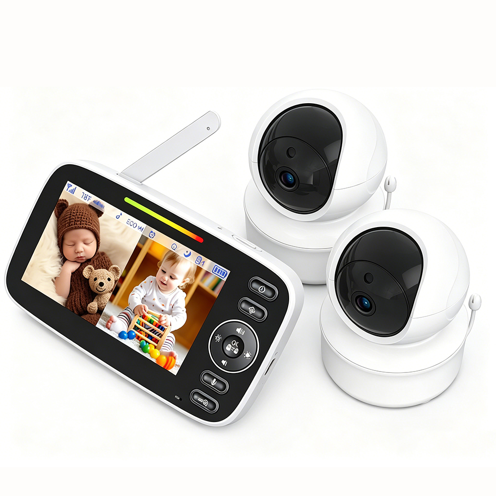 4.3 Inch Split Screen Baby Mon - Audio Music Google 评论和价格