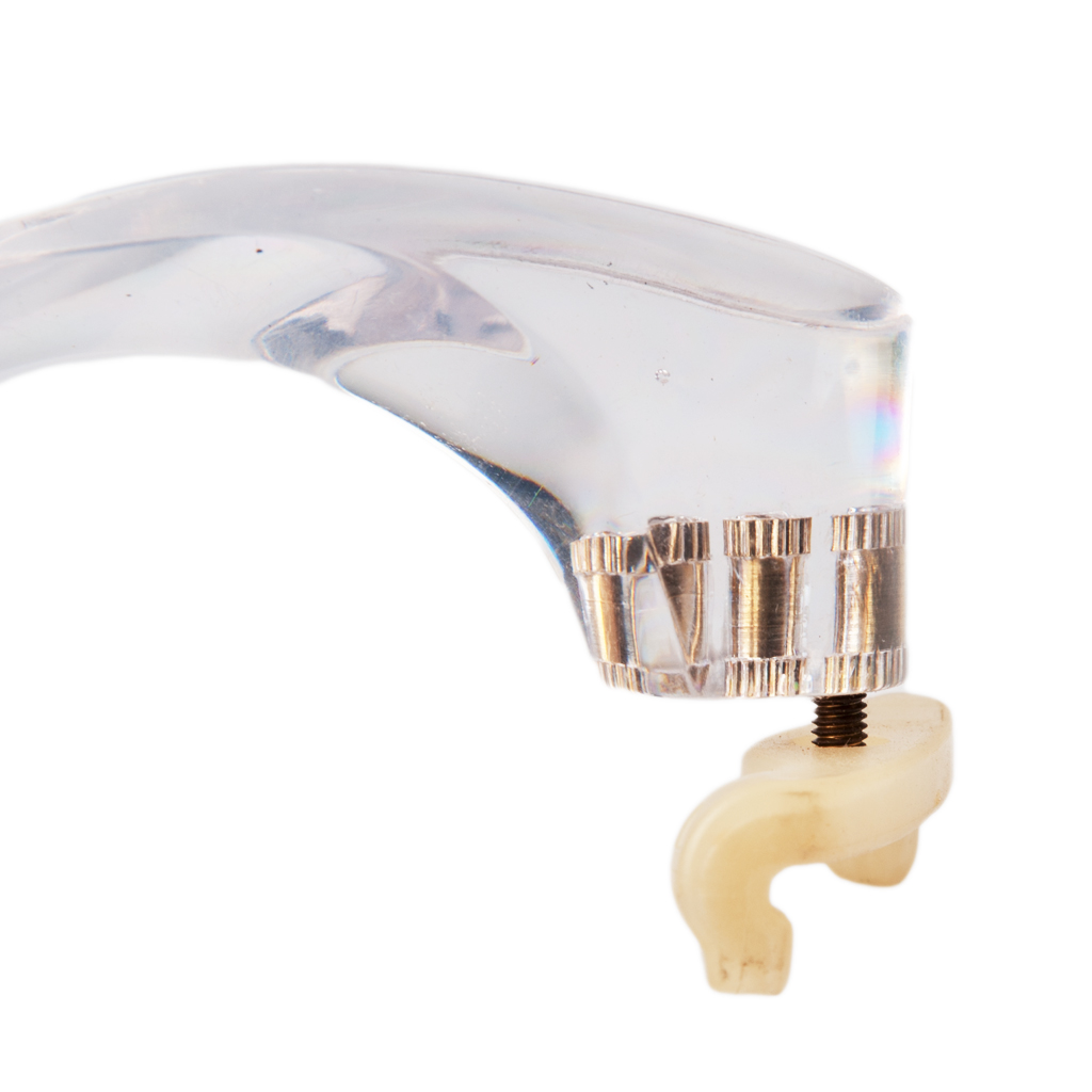 LOOK Adjustable Crystal Transp - Violin Shoulder Rest 评论和价格