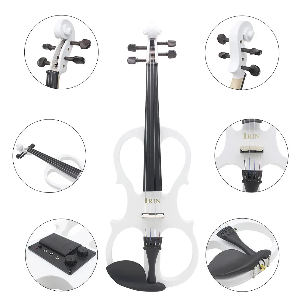 IRIN 4/4 Electric Violin Maple - Violin Shoulder Rest 评论和价格