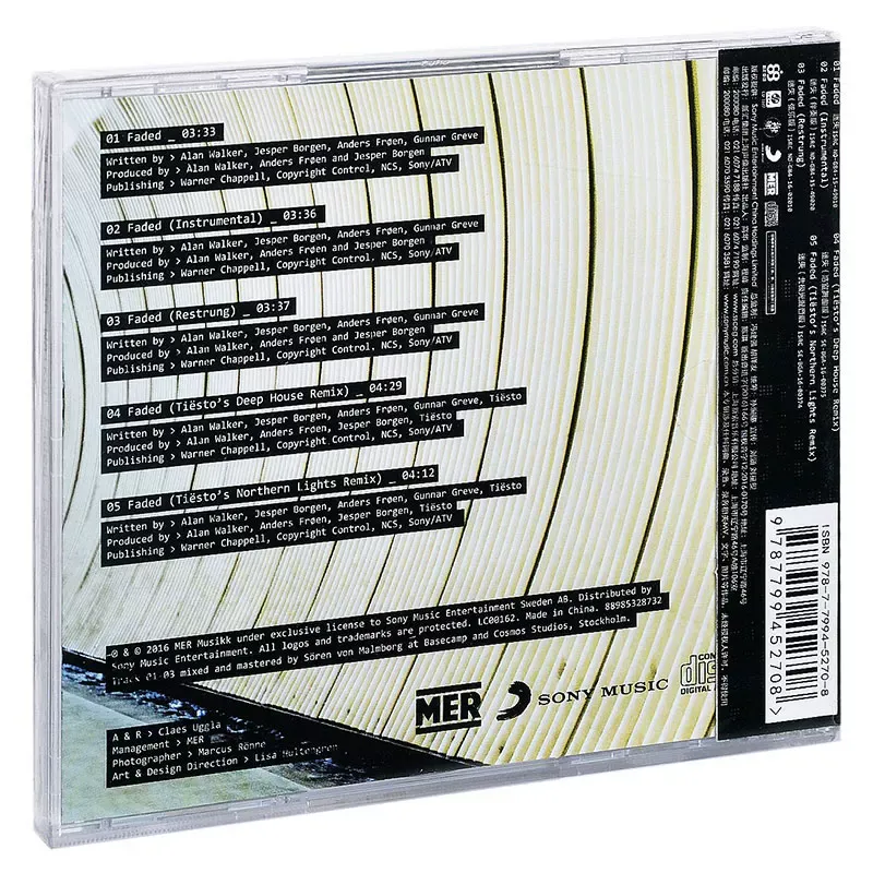 for Alan Walker Lost CD Album  - Audio Music Free 评论和价格