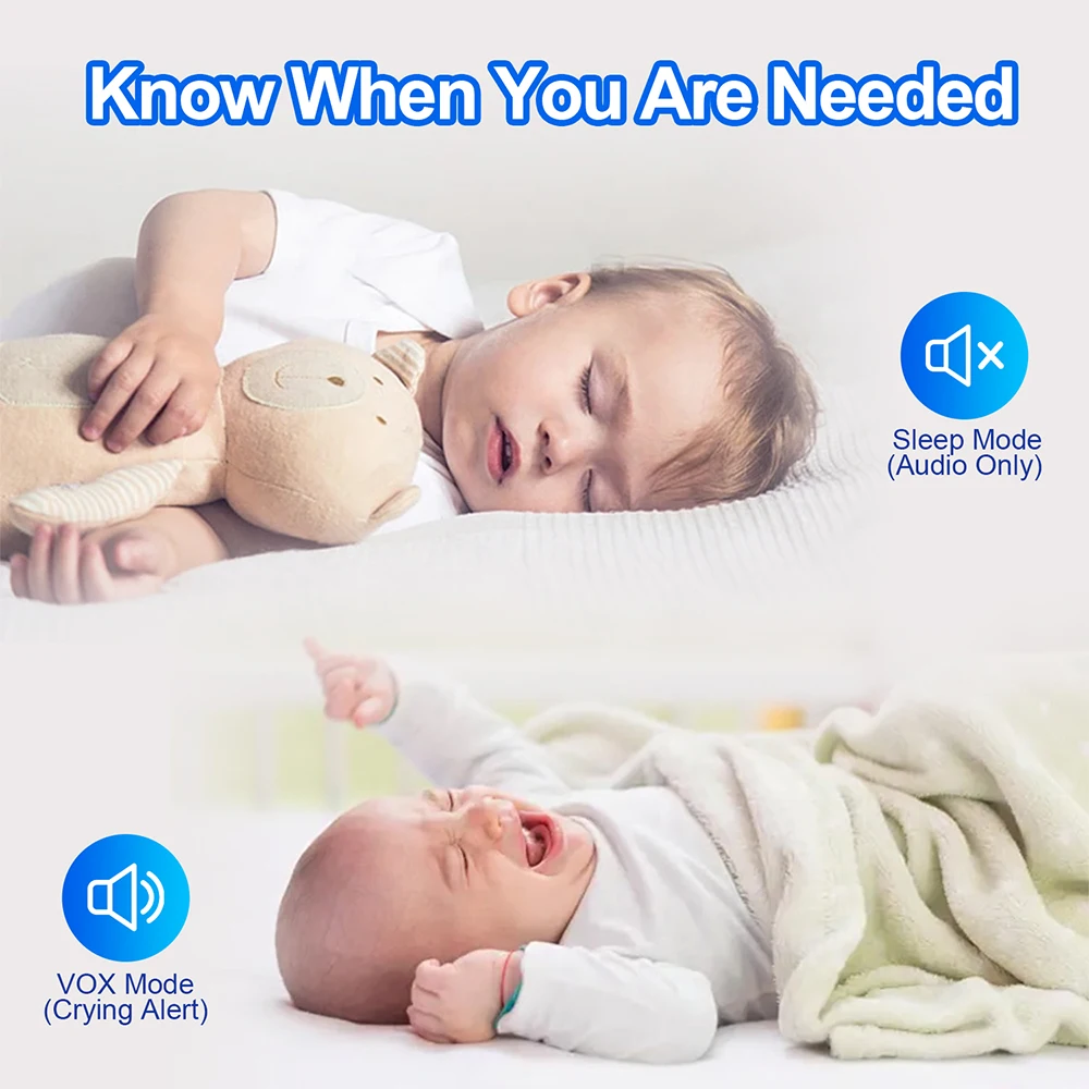 7.0'' Video Baby Monitor 720P  - Audio Music To Video 评论和价格