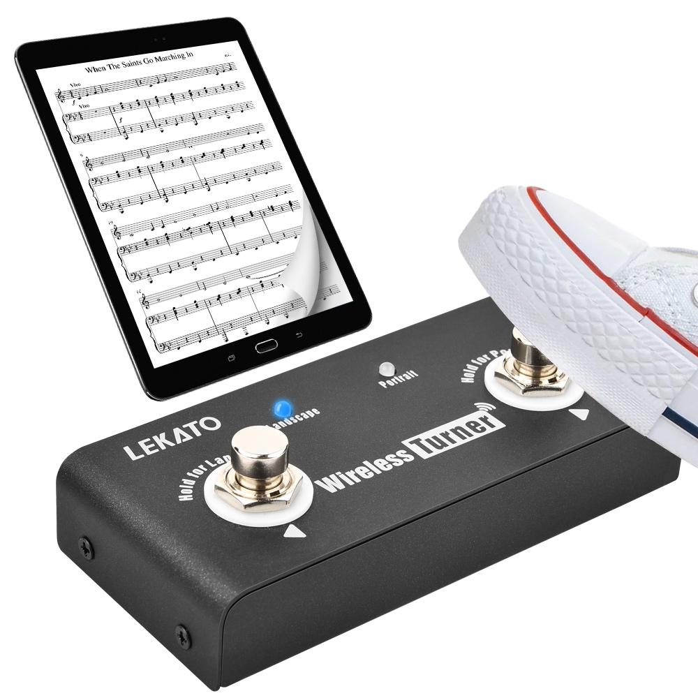 NewLekato Page Turner Pedal -  - Looper Pedal Guitar 评论和价格