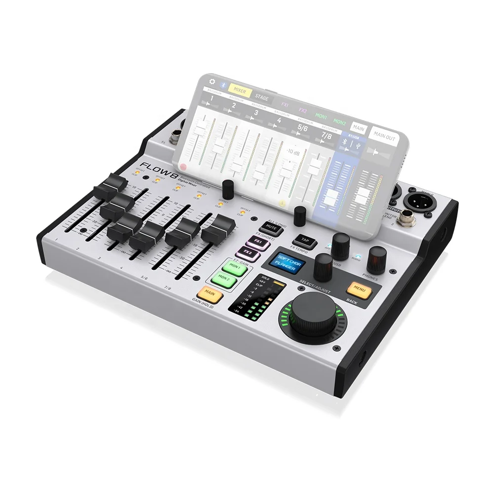 Behringer Flow 8 Digital Mixer - Audio Music Mixer 评论和价格