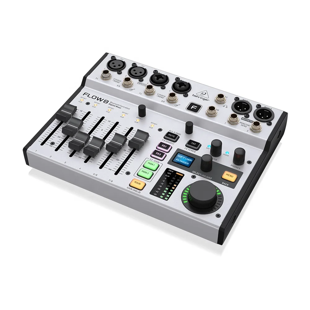 Behringer Flow 8 Digital Mixer - Audio Music Mixer 评论和价格