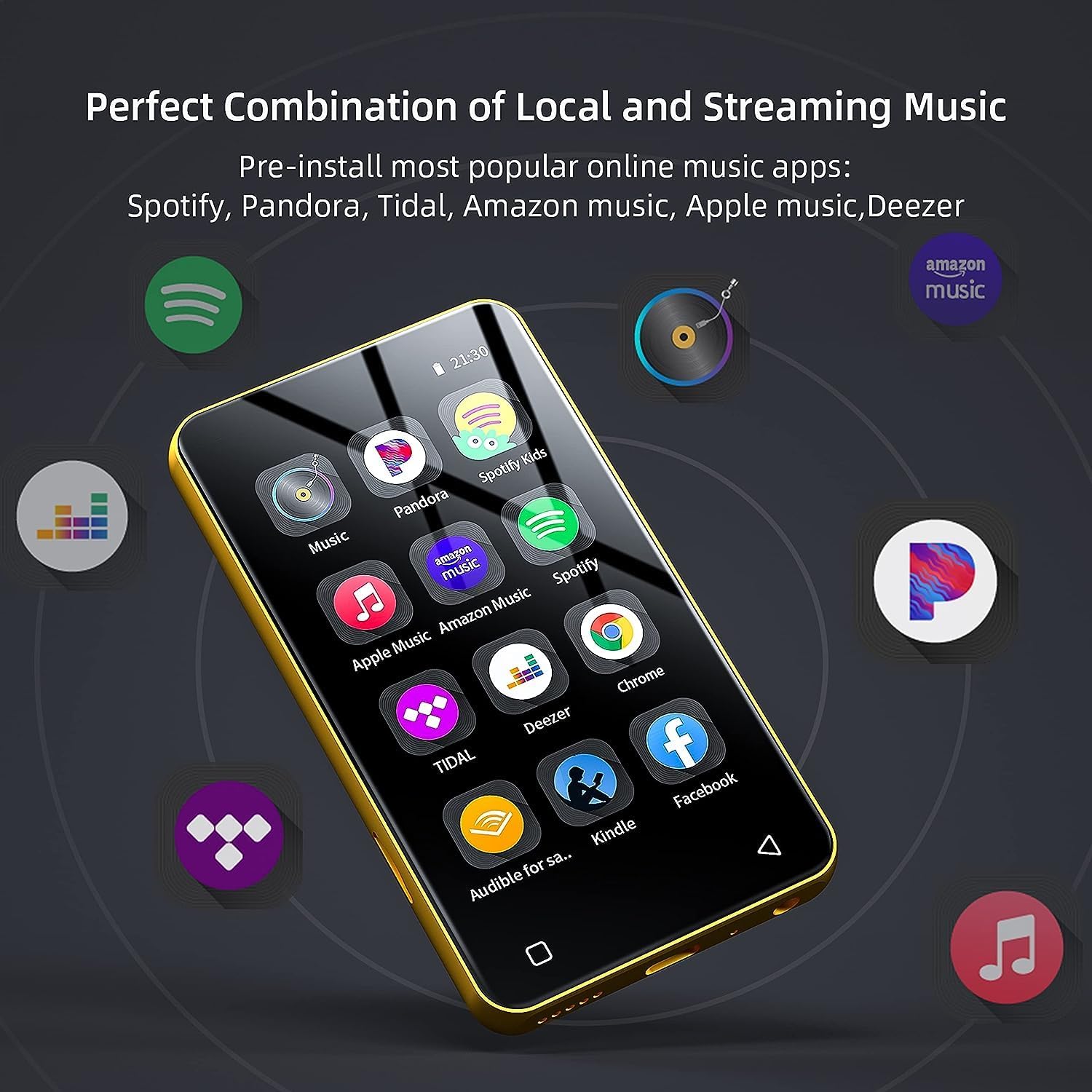 Reproductor MP4/MP3 Player Blu - Audio Music To Video 评论和价格