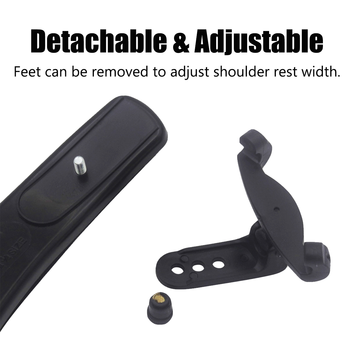 Miwayer 4/4 3/4 Violin Shoulde - Violin Shoulder Rest 评论和价格