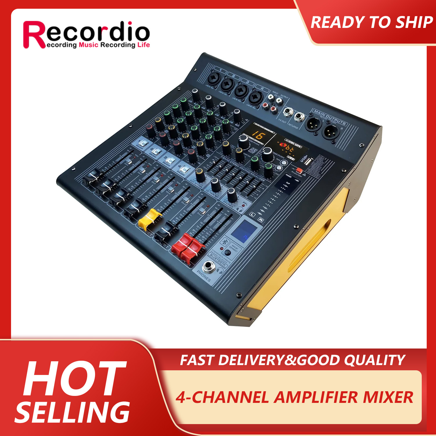 GAX-EX4 Professional Digital M - Audio Music Mixer 评论和价格