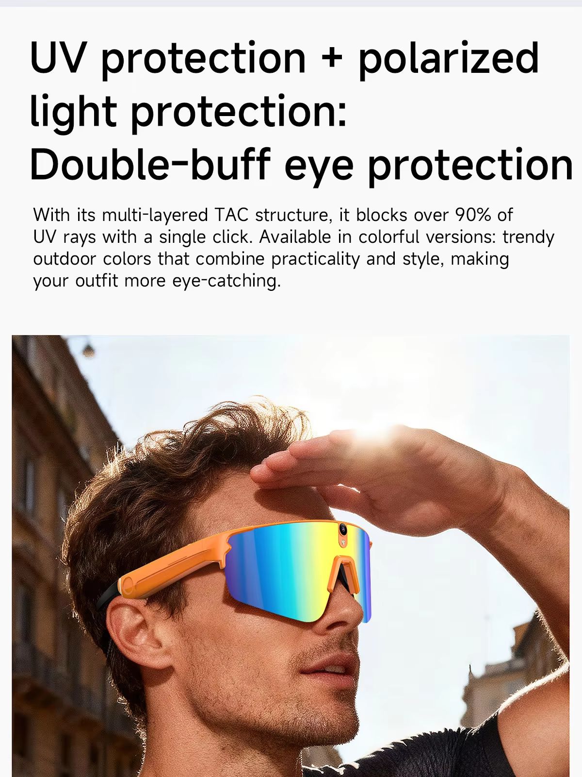 L805 AI Smart Glasses With 800 - Audio Music To Video 评论和价格