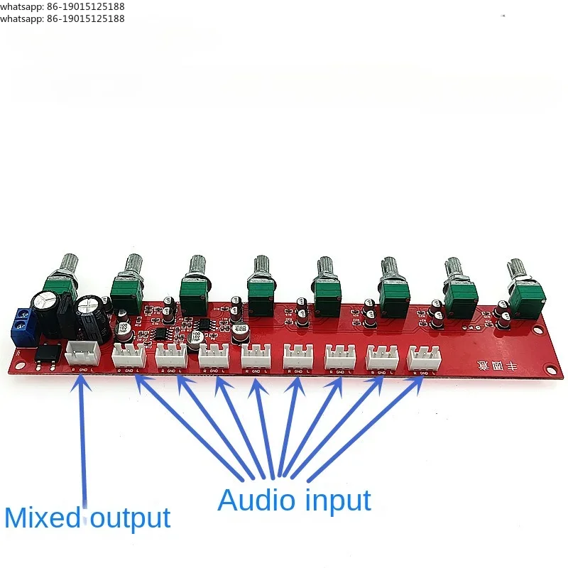 8 Ways NE5532 Mixing Audio Boa - Audio Music Mixer 评论和价格