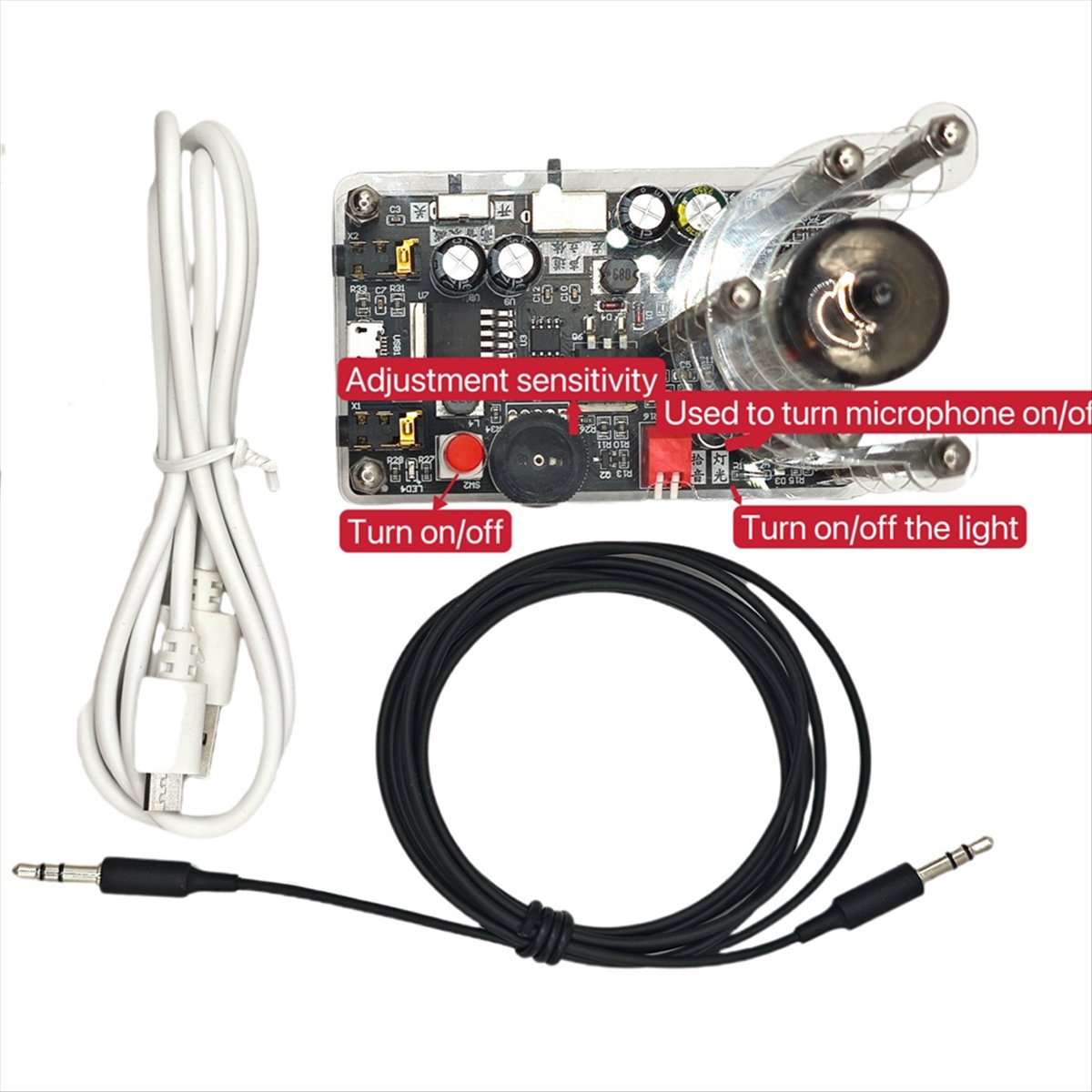 DTC5 New USB 5V Music Spectrum - Audio Music In Youtube 评论和价格