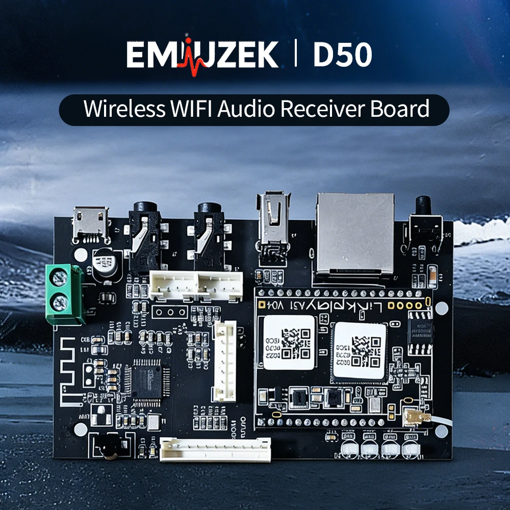 EMIUZEK D50 Wireless Audio Rec - Audio Music By 评论和价格