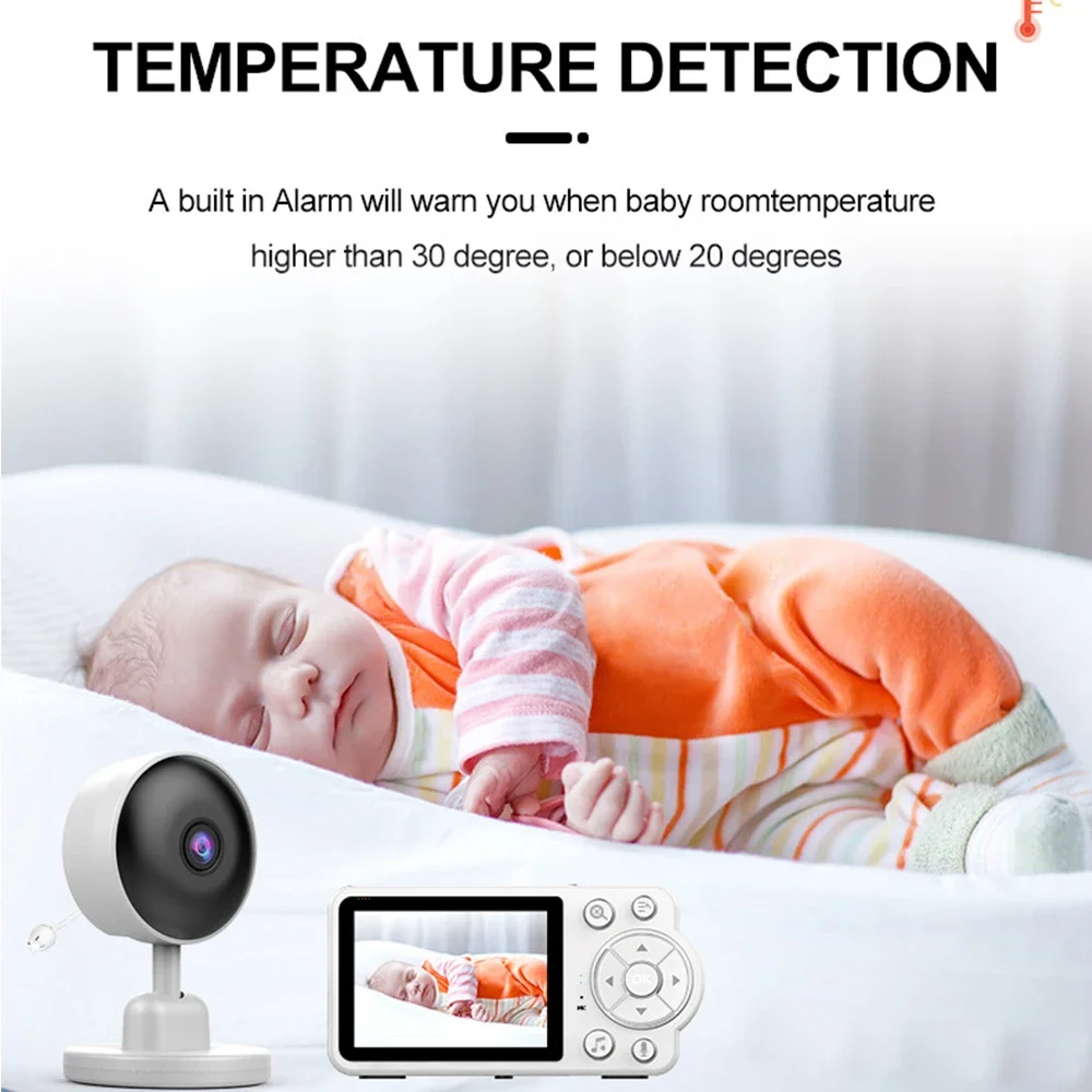 2.8 Inch Video Baby Monitor Di - Audio Music To Video 评论和价格