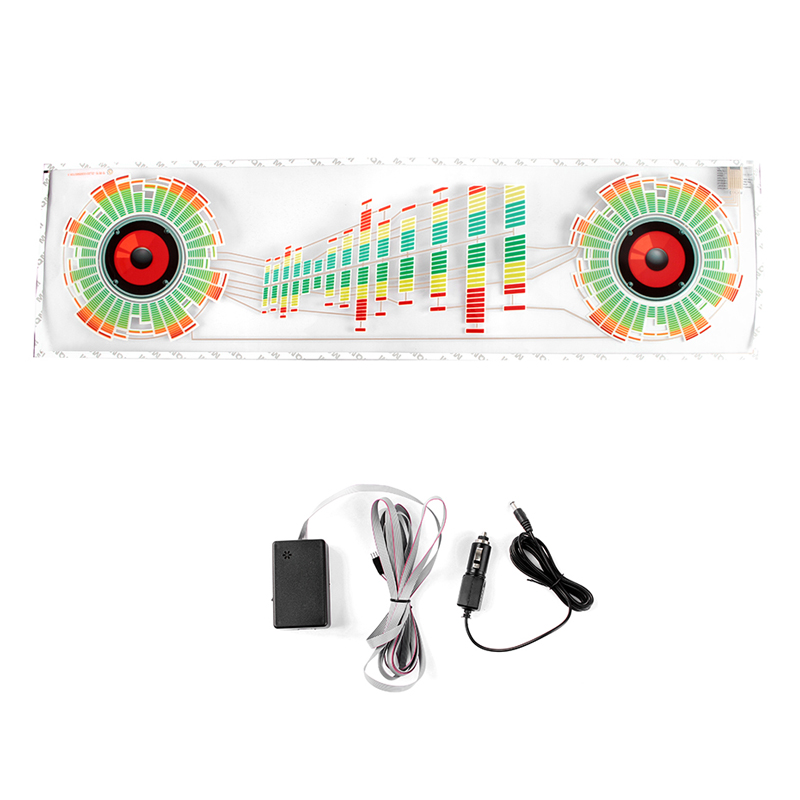 Car Windshield LED Sound Activ - Audio Music Mixer 评论和价格
