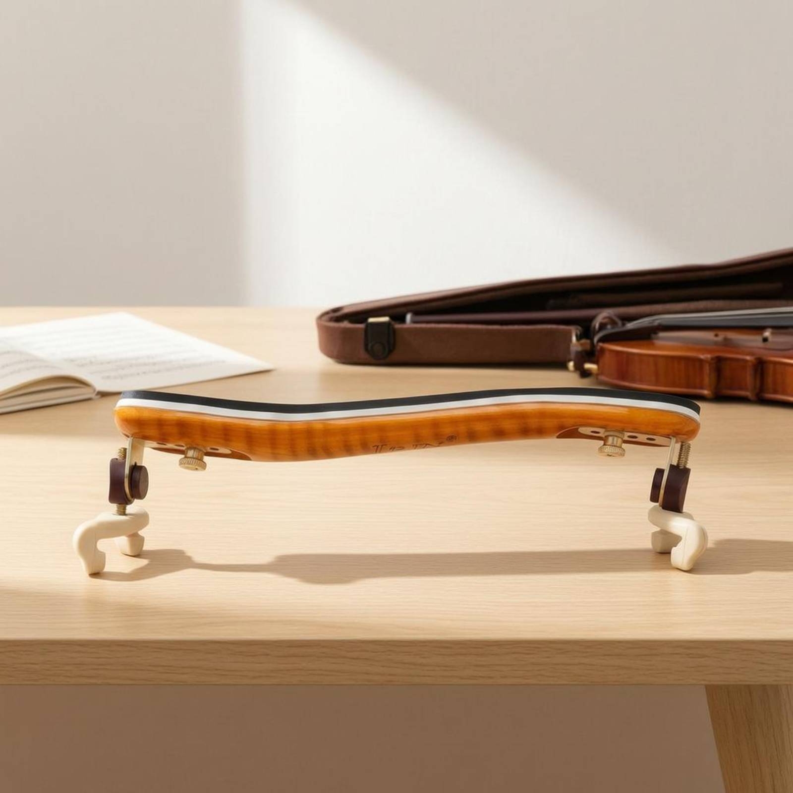 4/4 Violin Shoulder Rest Long- - Violin Shoulder Rest 评论和价格