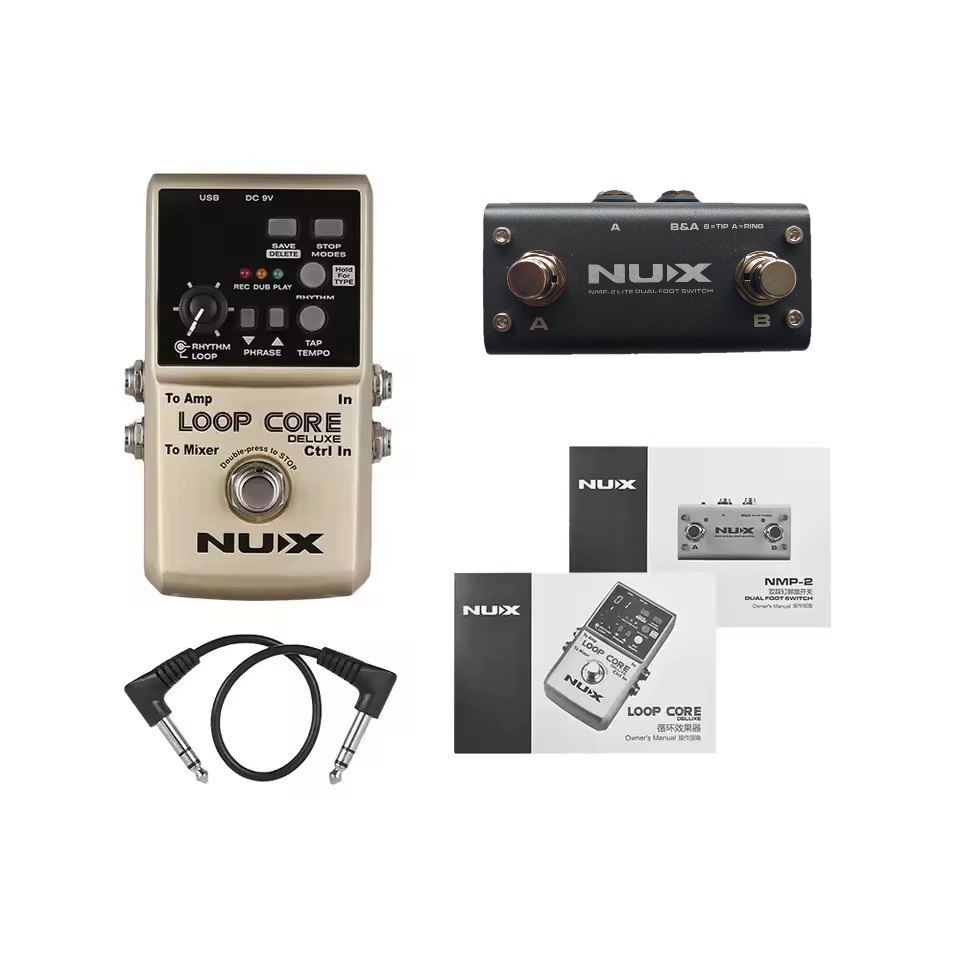 Nux Loop Core Deluxe Guitar Ef - Looper Pedal Guitar 评论和价格