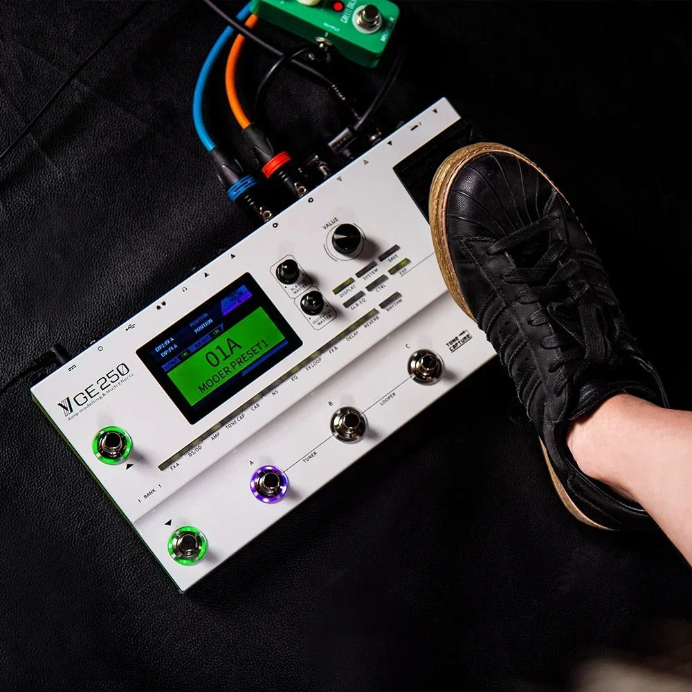MOOER GE250 Guitar Pedal AMP M - Looper Pedal Guitar 评论和价格