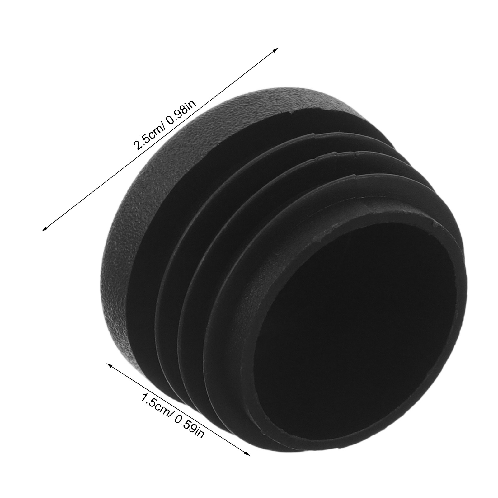 16Pcs Round Plastic Tube End C - Audio Music In Youtube 评论和价格
