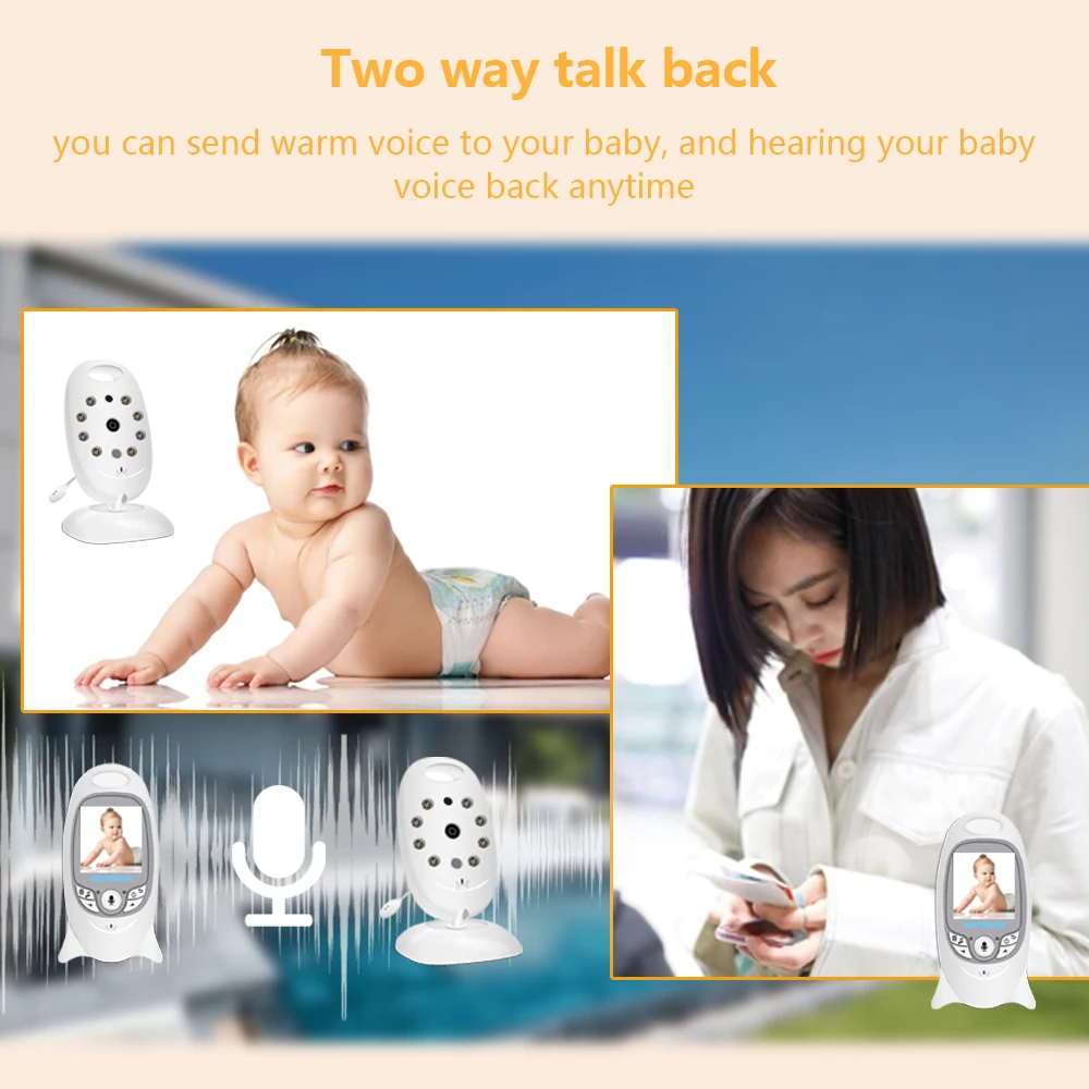 VB601 Electronic Baby Monitor  - Audio Music To Video 评论和价格