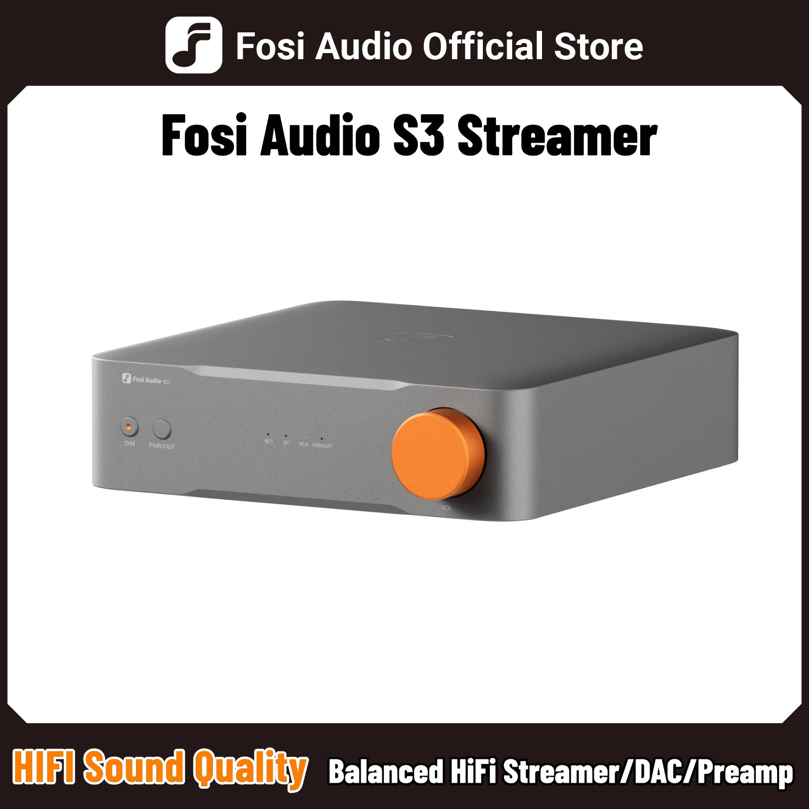 Fosi Audio S3 HiFi Music Strea - Audio Music Google 评论和价格