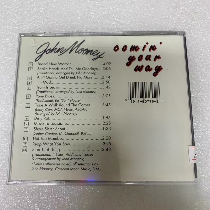 John Mooney Music CD Pop R&B H - Audio Music John 评论和价格