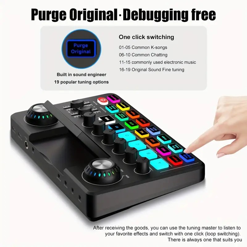 Audio Mixer, Live Sound Card w - Audio Music Mixer 评论和价格