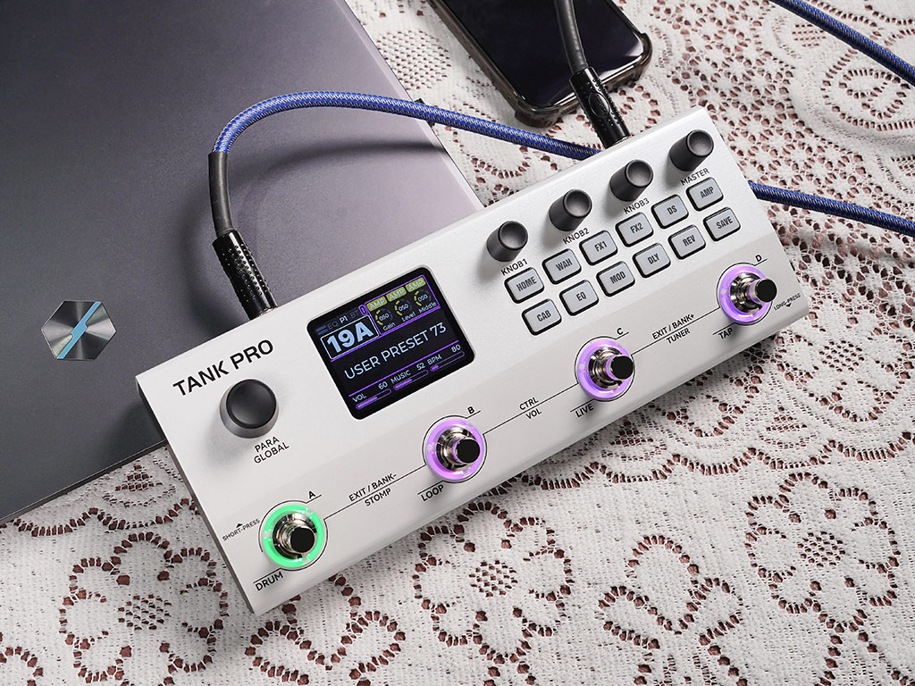M VAVE TANK G/B TANK PRO Multi - Looper Pedal Guitar 评论和价格