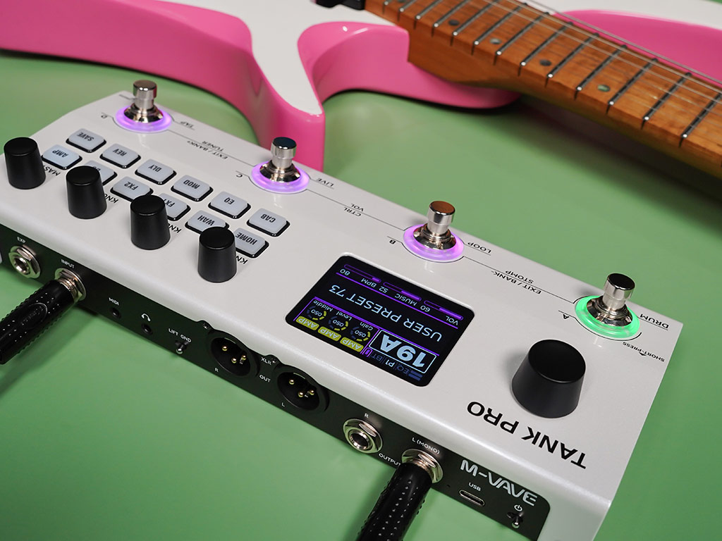 M VAVE TANK G/B TANK PRO Multi - Looper Pedal Guitar 评论和价格