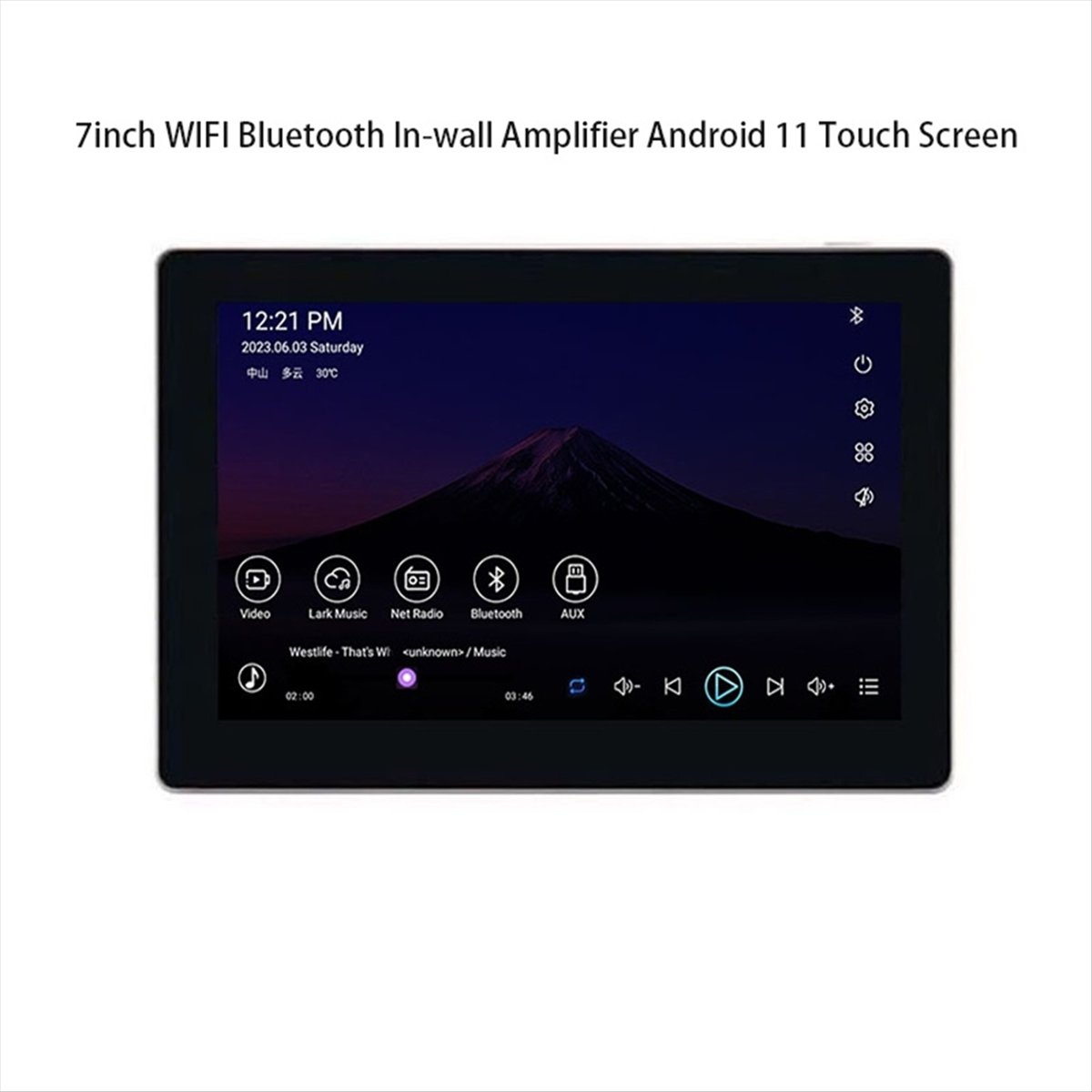 morning 7 Inch Android 11 Smar - Audio Music Google 评论和价格