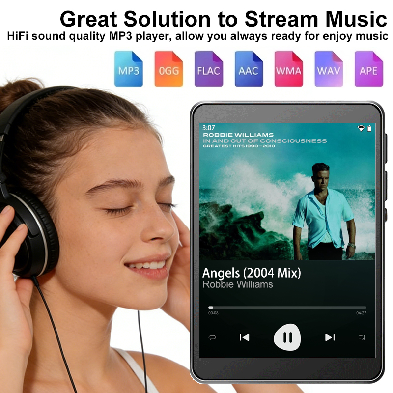 WiFi MP3 Player Andriod 10 Spo - Audio Music Download Free 评论和价格